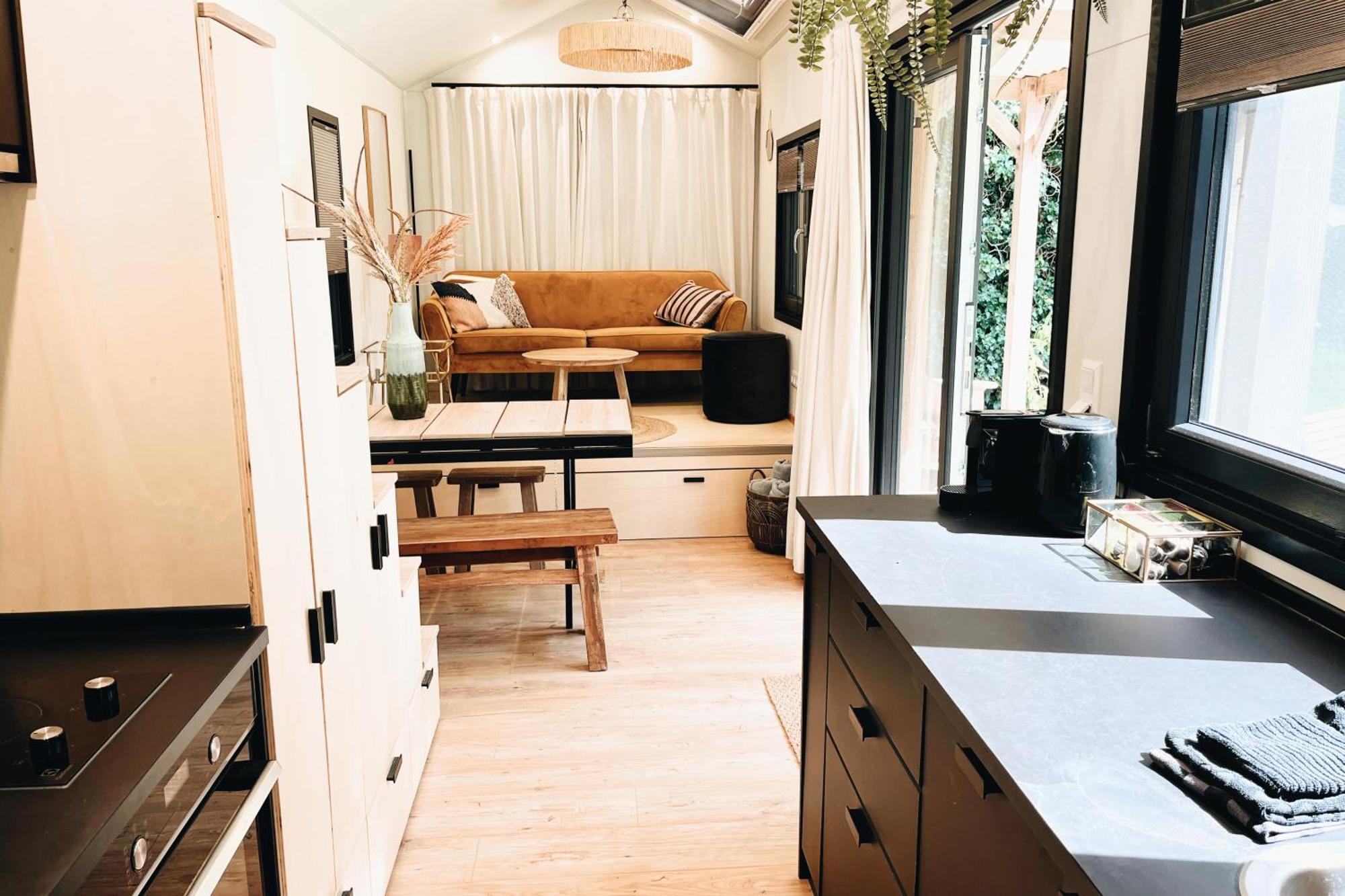 Tiny House Op Boutique Camping Whanau Rutten Exterior foto